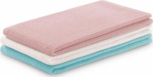 AmeliaHome KIT/AH/LETTY/WAFFLE/TURQ&PINKS/3PACK/50X70 1