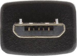 Adapter USB InLine USB-A - MicroUSB Czarny  (31606W) 2