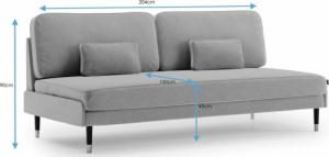 Homede SOFA/HOM/LESJA/CREAM/3P 6