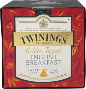 Twinings Herbata Twinings Golden Tipped English Breakfast 15 szt 2