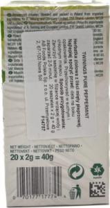 Twinings Herbata Twinings Mięta pieprzowa 20szt 3