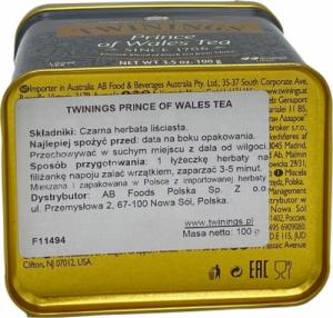 Twinings Herbata Twinings Prince Of Wales Tea 100g 4
