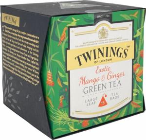 Twinings Herbata Twinings Mango & Ginger Green Tea 15 szt 1