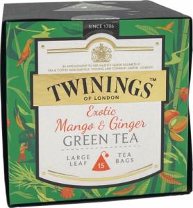 Twinings Herbata Twinings Mango & Ginger Green Tea 15 szt 2