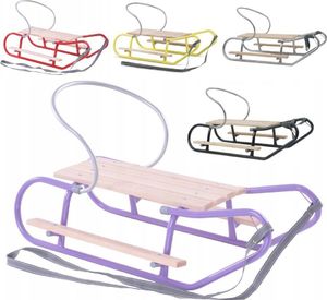 Kimet Sanki metalowe z oparciem 2