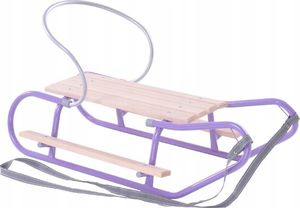 Kimet Sanki metalowe z oparciem 3