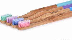 GoEco Bambusowa szczoteczka do zębów GoEco BAMBOO liliowa 6