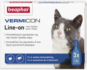 Beaphar Vermicon - Preparat na ektopasożyty dla kota 1