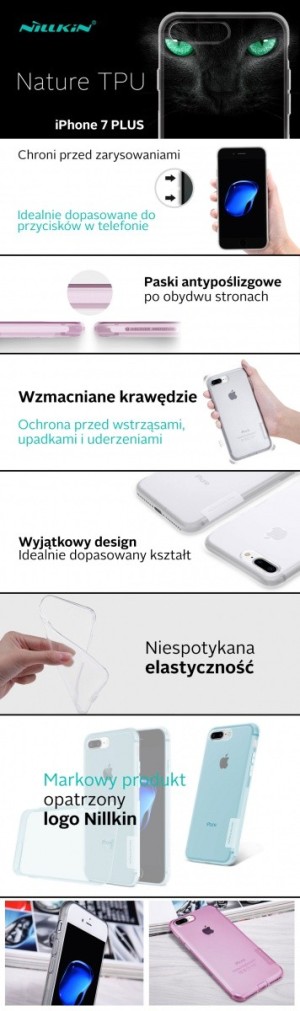 Nillkin Etui Nature do iPhone 7 Plus 9