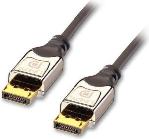 Kabel Lindy DisplayPort - DisplayPort 0.5m srebrny (41530) 1