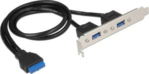 Delock Śledź z 2 portami USB 3.0 (84836) 2