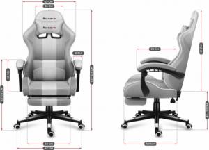 Fotel Huzaro Force 4.7 biały 6