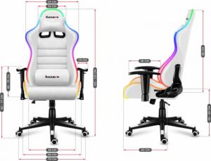 Fotel Huzaro Force 6.0 biały 7