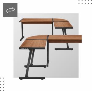 Biurko Mark Adler Leader 5.5 Orzechowe 147 cm x 112.5 cm 8