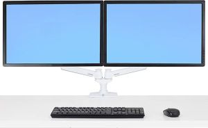 Ergotron Uchwyt biurkowy na 2 monitory do 27" LX Dual (45-491-216) 2