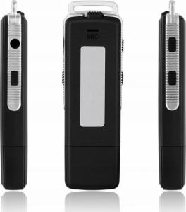 Dyktafon 7Smart Podsłuch 8GB 25 godzin nagrywania WAV, MP3 player 3