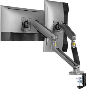 NanoRS Uchwyt biurkowy na 2 monitory 17" - 32" (RS166) 4