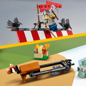 LEGO Creator Statek wikingów i wąż z Midgardu (31132) 6