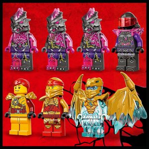LEGO Ninjago Złoty smoczy ścigacz Kaia (71773) 7