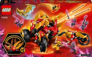 LEGO Ninjago Złoty smoczy ścigacz Kaia (71773) 9