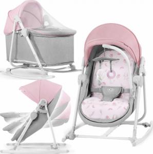 KinderKraft Leżaczek 5w1 NOLA peony rose 1