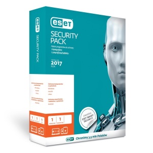 ESET Security Pack 2 urządzenia 36 miesięcy  (ESP 1+1U36M B) 1