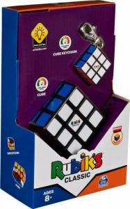 Spin Master Kostka Rubika 3x3 oraz brelok. Zestaw Rubik's Classic 6064011 Spin Master 1