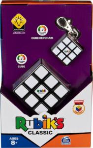Spin Master Kostka Rubika 3x3 oraz brelok. Zestaw Rubik's Classic 6064011 7