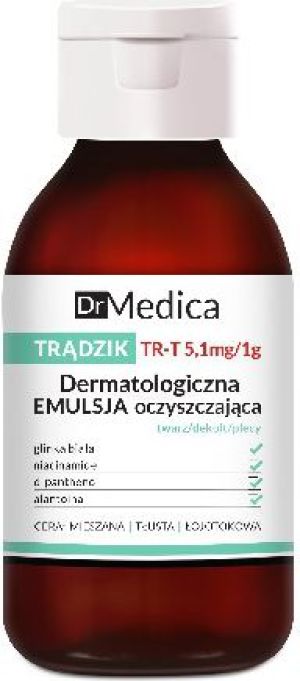 Bielenda Dr Medica Trądzik Emulsja do oczyszczania twarzy,pleców i dekoltu 250 ml 1