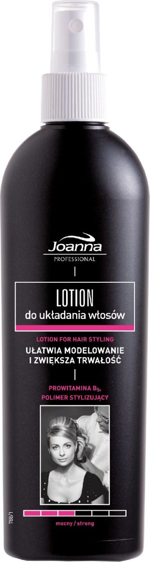 Joanna Professional Lotion do układania włosów - mocny 1000ml 1