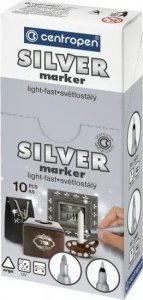 Centropen Marker permanentny Silver 2690 B (10szt) 1