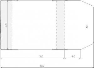 Sztapel Okładka regulowana 237x390mm (50szt) 1