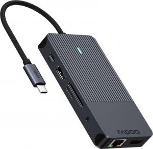 Stacja/replikator Rapoo USB-C (UCM-2004) 2