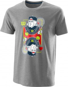 Wilson Wilson King Tech Tee WRA790302 szary M 1