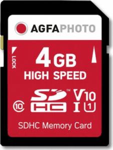 Karta AgfaPhoto SDHC 4 GB Class 10 UHS-I/U1 V10 (10424) 1