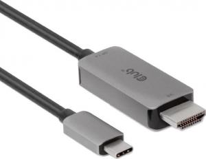 Kabel USB Club 3D USB-C - HDMI 3 m Szary (CAC-1587) 1