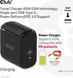 Ładowarka Club 3D 1x USB-C  (CAC-1905EU) 5