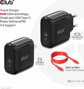 Ładowarka Club 3D 1x USB-C  (CAC-1905EU) 9