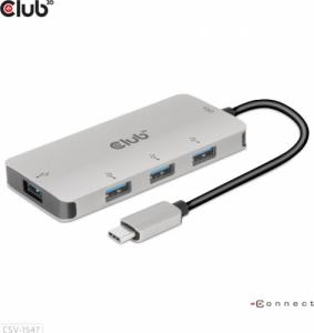 HUB USB Club 3D 4x USB-A 3.2 Gen2 (CSV-1547) 4