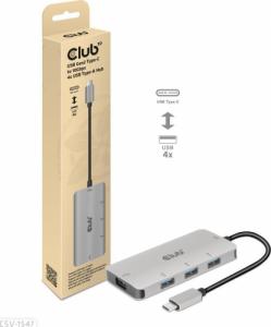 HUB USB Club 3D 4x USB-A 3.2 Gen2 (CSV-1547) 5
