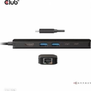 Stacja/replikator Club 3D USB-C (CSV-1596) 6