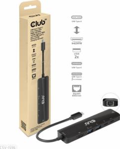 Stacja/replikator Club 3D USB-C (CSV-1596) 3