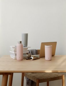 Stelton To Go Click Thermal Mug 0,4 l soft light grey 5