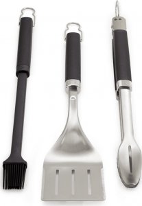 Weber Weber Grill Cutlery Precision 3 pcs, Stainless Steel black 2