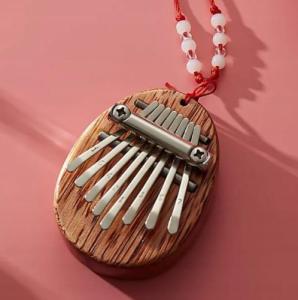 Zenwire Mini Kalimba Drewniana Mahoń Kalimbka Zenwire K04 3