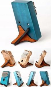 Zenwire Stojak na Kalimbę Podstawka Stelaż Stand Drewniany 2