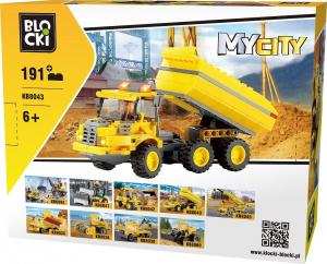 Blocki Na budowie - Ciężarówka 191 elementów (KB8043) 2