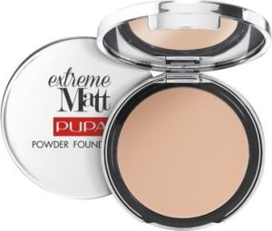 Pupa Extreme Matt Powder Foundation podkład w kompakcie 020 Light Beige 11g 2