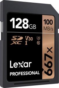 Karta Lexar Professional 667x SDXC 128 GB Class 10 UHS-I/U3 V30 (LSD128B667) 2