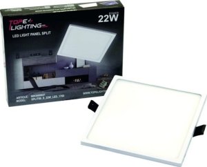 Lampa sufitowa Tope LED PANEL SPLIT SQ 22W NW IP44 1570LM 2